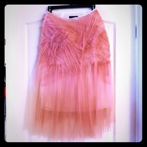 burberry tulle skirt